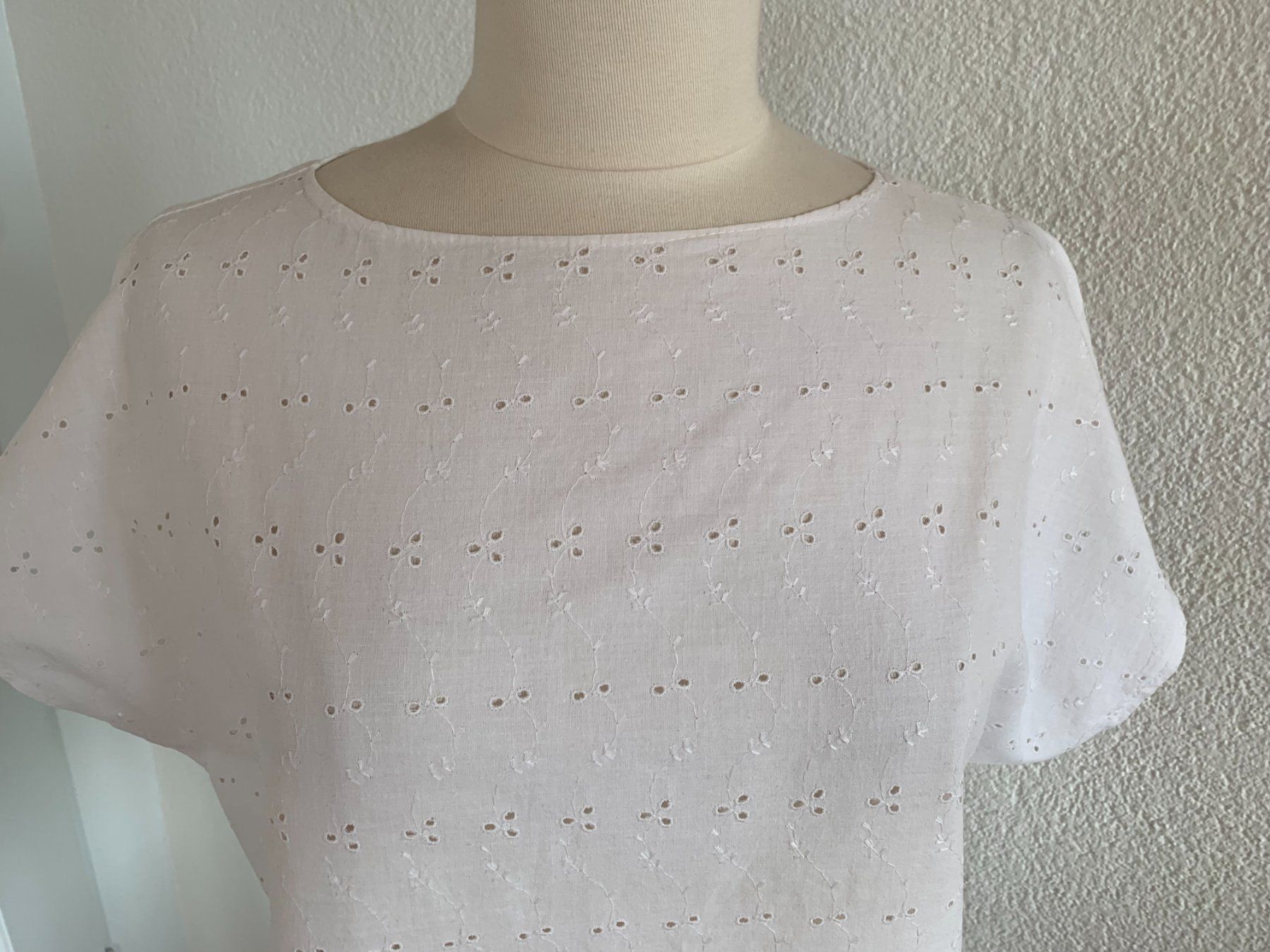 Camicette: weisse Vintage Bluse in Gr. L – Usato da Worb venduto da farben20zauber 2