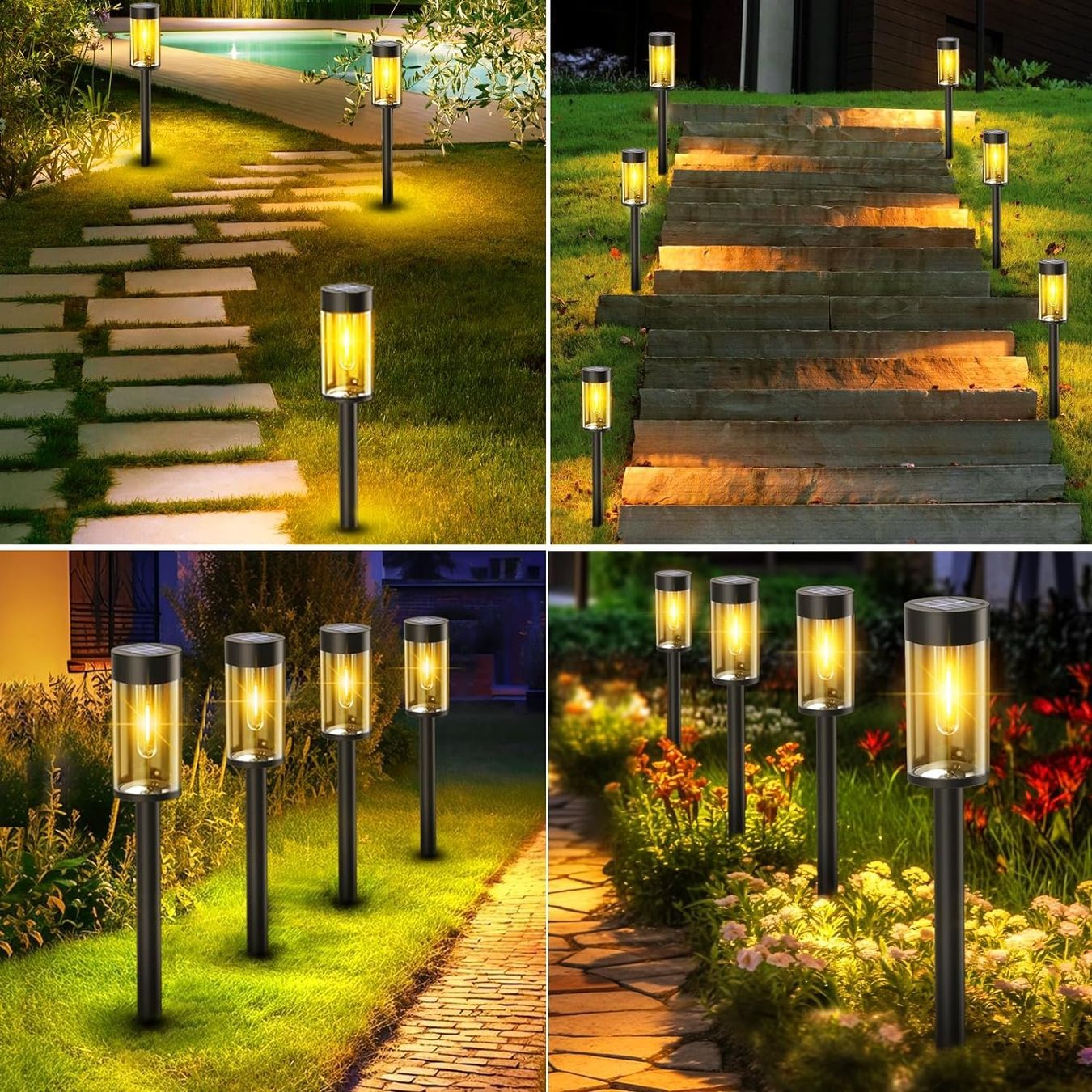 Lampade: 4er Set Solarlampen – Nuovo e nell'imballaggio originale da Nuglar venduto da SaleRitter 6