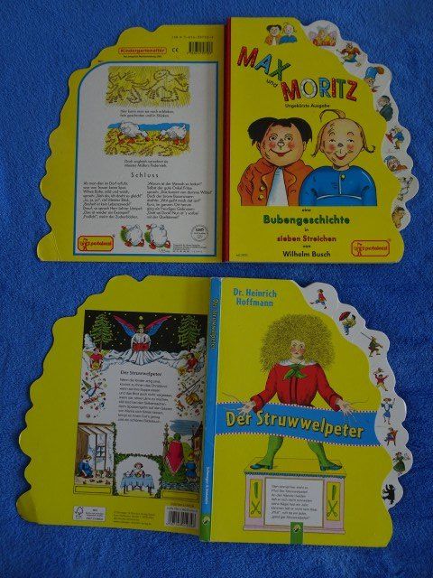 Bücher: 2 Bücher. MAX und MORITZ. STRUBELPETER. Ab Kindergartenalter – Gebraucht aus Berikon von Ponderoso 5