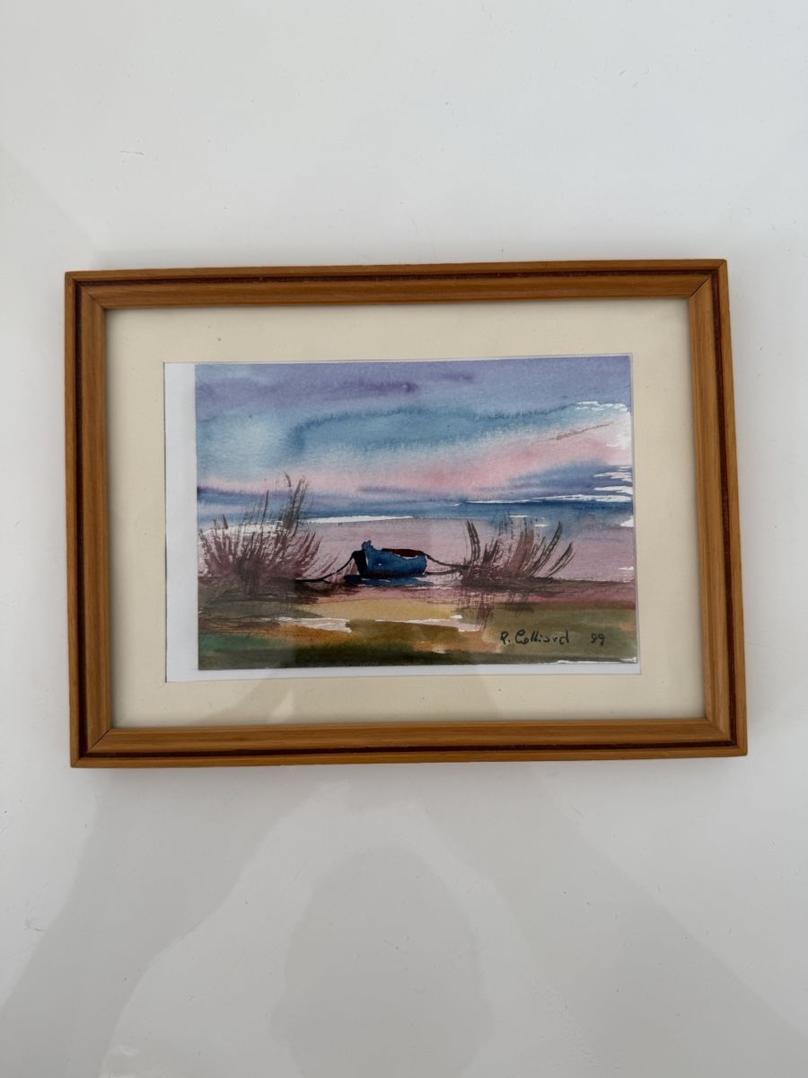 Dipinti: Aquarelle originale Roland COLLIARD - Signée & datée 99 – Usato da Vaux-sur-Morges venduto da GothamCity