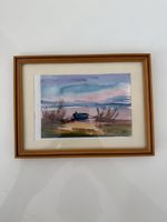Aquarelle originale Roland COLLIARD - Signée & datée 99