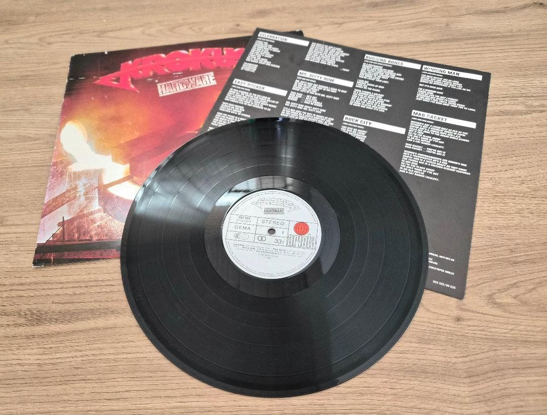 Dischi in vinile: Schallplatte / LP  Schallplatte Krokus "Hardware" 1981 Rock – Usato da Dielsdorf venduto da Haesi0 2