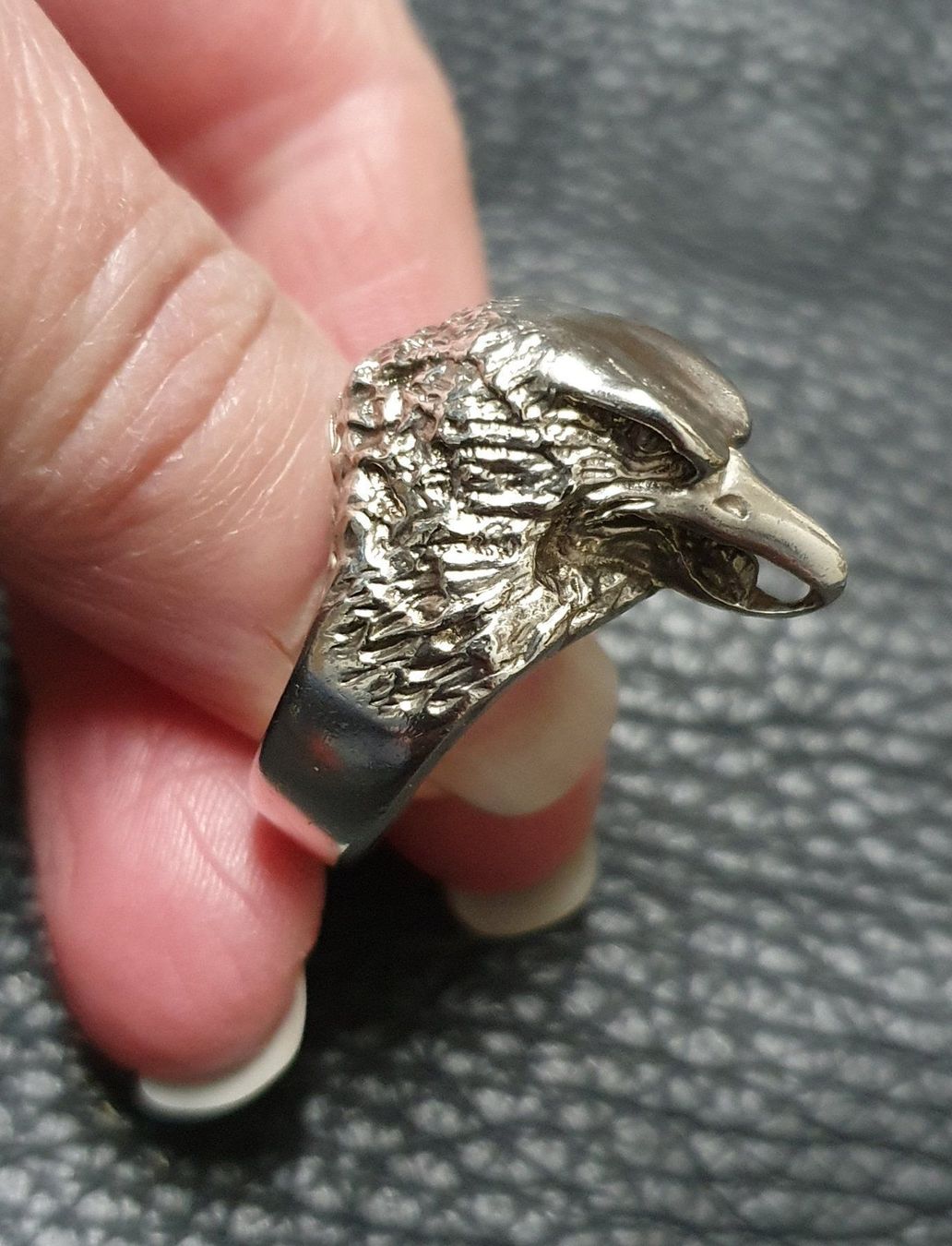 Bagues: Neu: Adlerkopf Ring / Gr. 62 / Silber 925 – Neuf (Voir description) à Muri AG par Edlerweiss-Schwarz