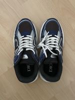 Dior B30 Sneaker, Grösse 39, Dunkelblau/Silber - Neu!