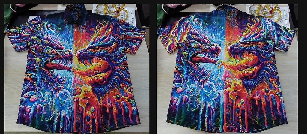 Camicie: Exklusives Hawaiihemd made by D-Trip Art – Nuovo e nell'imballaggio originale da Kilchberg ZH venduto da Eaglebuy 3