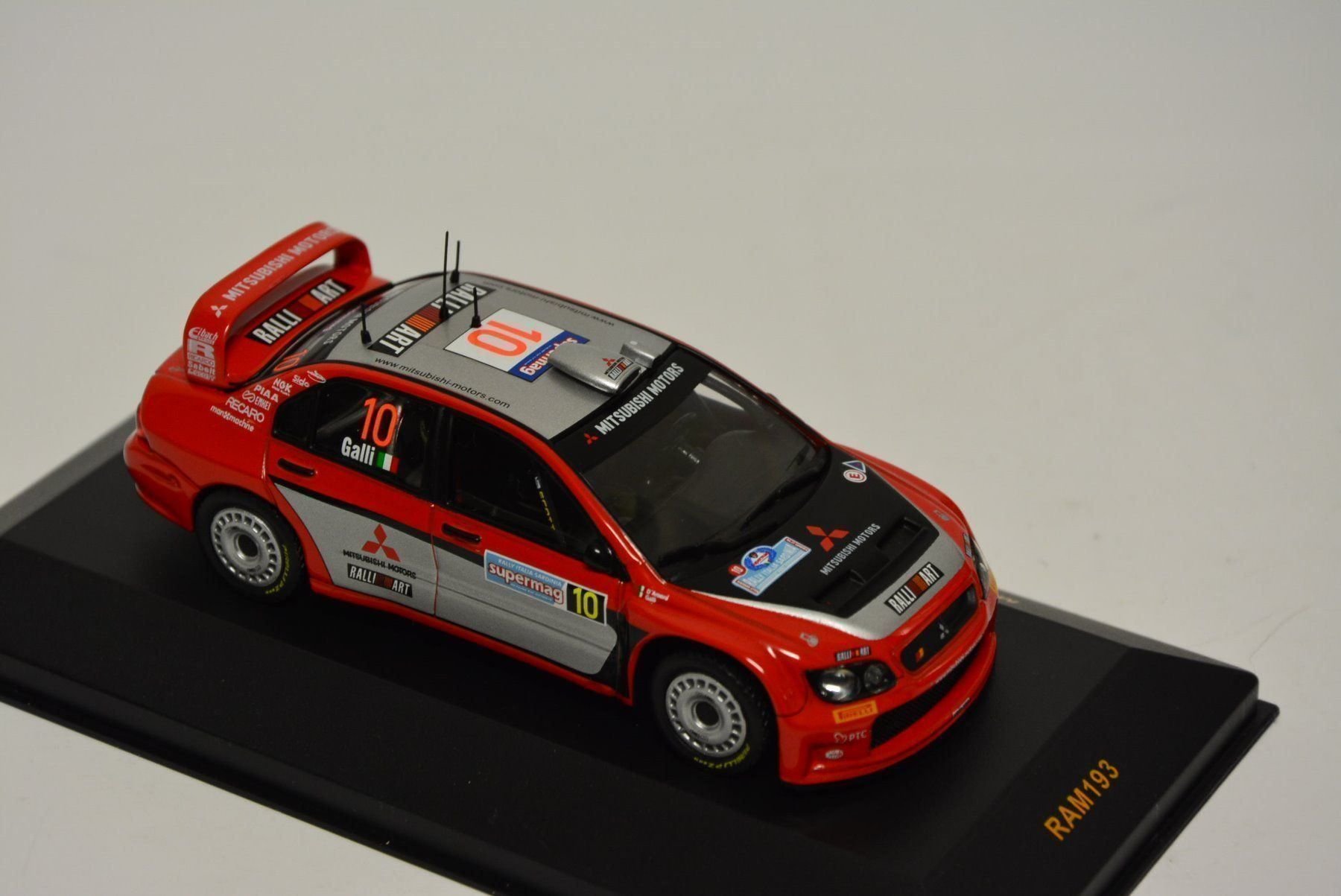 Mitsubishi Modellautos: Mitsubishi Lancer WRC #10 , 2003 , 1:43 – Neu und originalverpackt aus Goldach von Feivel9 5