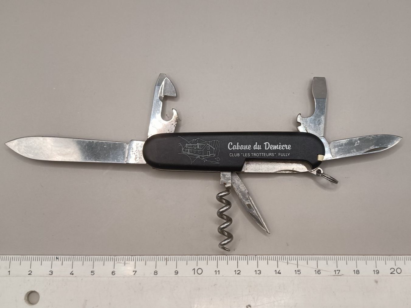 Victorinox Coltelli tascabile: couteau Victorinox publicitaire Fully / VS – Usato da Pampigny venduto da Calypso06 1