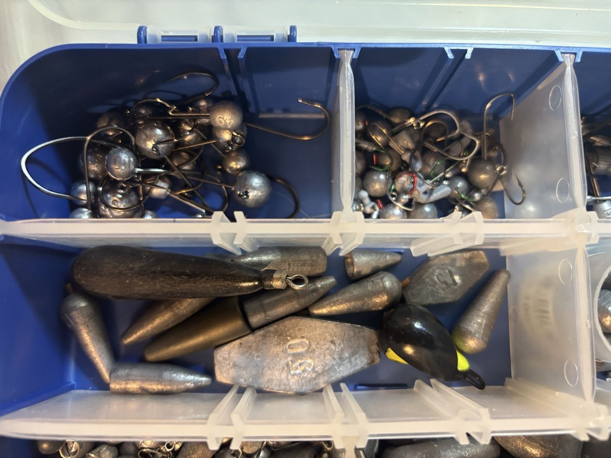 Cannes à pêche: KISTE MIT ANGLERBLEI – D'occasion à Niederbipp par PIKE73 1