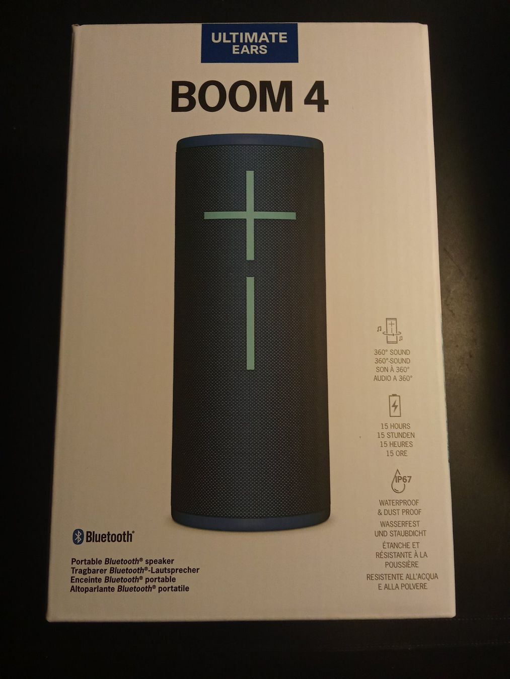 Ultimate Ears Casse acustiche: UE Boom 4 Speaker (blue) – Nuovo e nell'imballaggio originale da Wallisellen venduto da teddybear