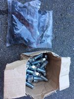Bmw schraube M14x1.25x28  schwarz Silber 