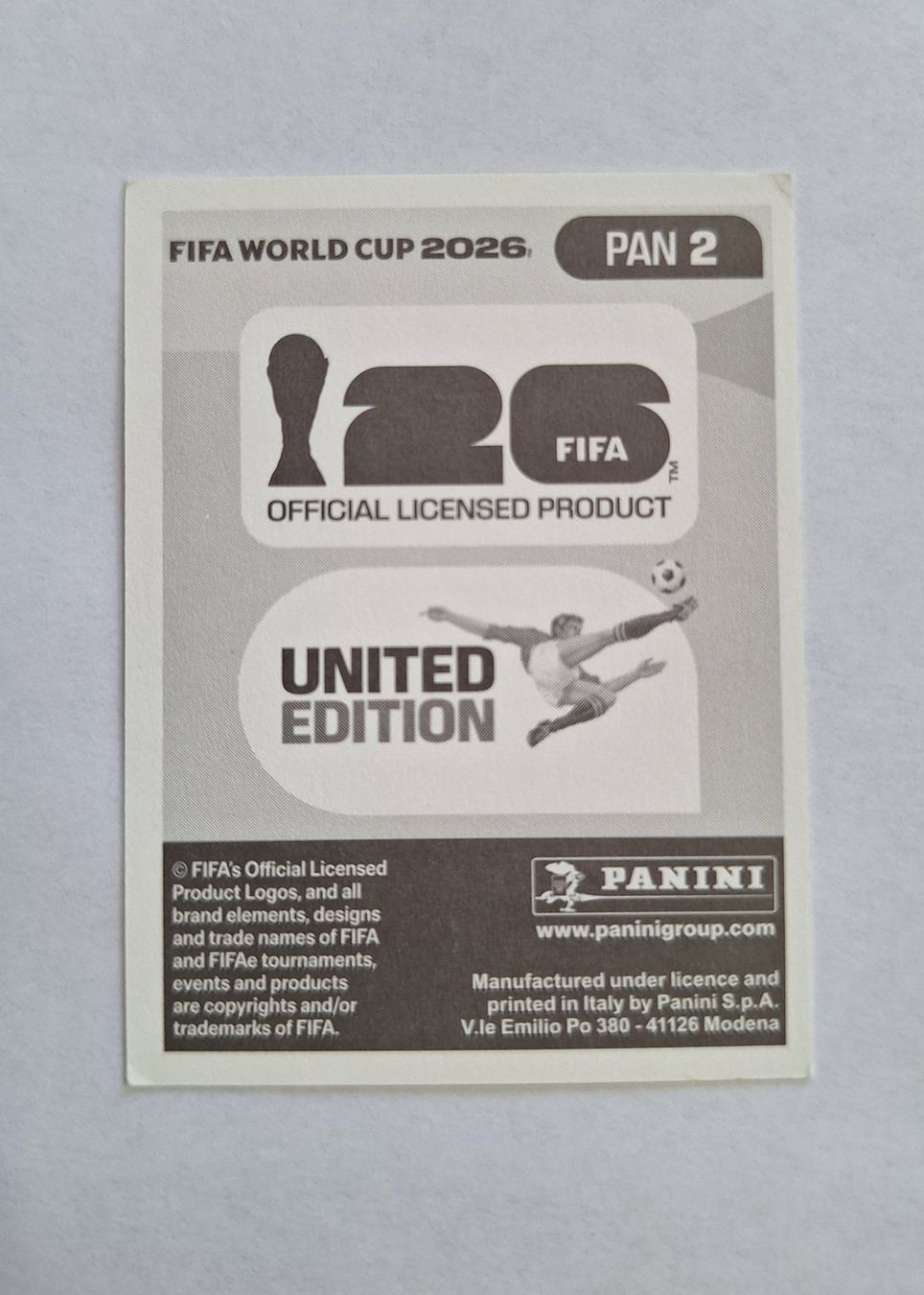 Panini Sammelbilder & Trading cards: Panini Orlando Mosquera PAN 2 – Neu (gemäss Beschreibung) aus Romanens von Crocette 1