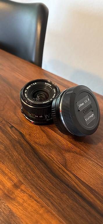 Objektive: Canon FD 28mm f2.8 mit RF-Adapter – Gebraucht aus Ballwil von Harlacher321