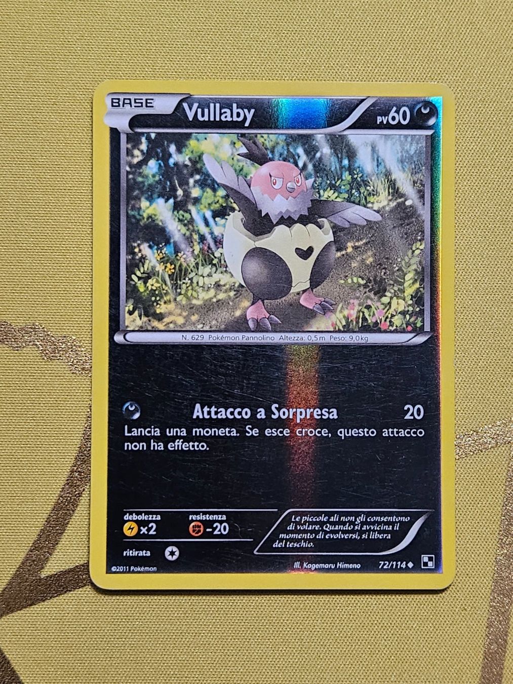 Pokémon Carte collezionabili: Black and White - Vullaby – Usato da Bellinzona venduto da Pokemarco