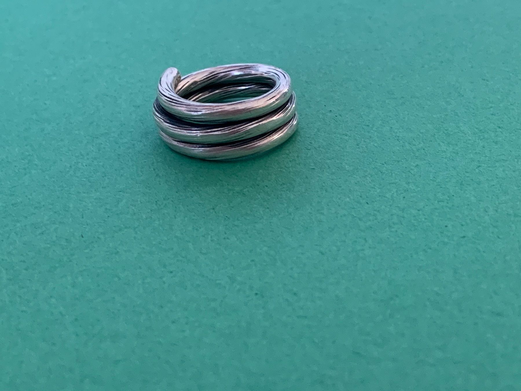 Anelli: Silberring SPIRALEN MUSTER – Usato da Dittingen venduto da Bijoubelle 7