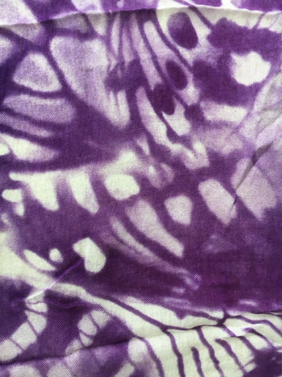 Foulards, Tücher & Schals: Schicker Schal mit Schmetterlingen, lila/weiss – Gebraucht aus Kaltbrunn von pooc1975 3