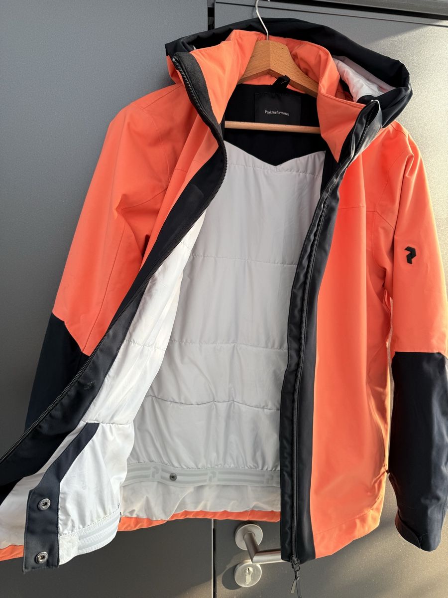 Peak Performance Giacche & Cappotti: Skijacke Peak Performance Hipe orange schwarz softshell – Usato da Einsiedeln venduto da jud_d85d 3