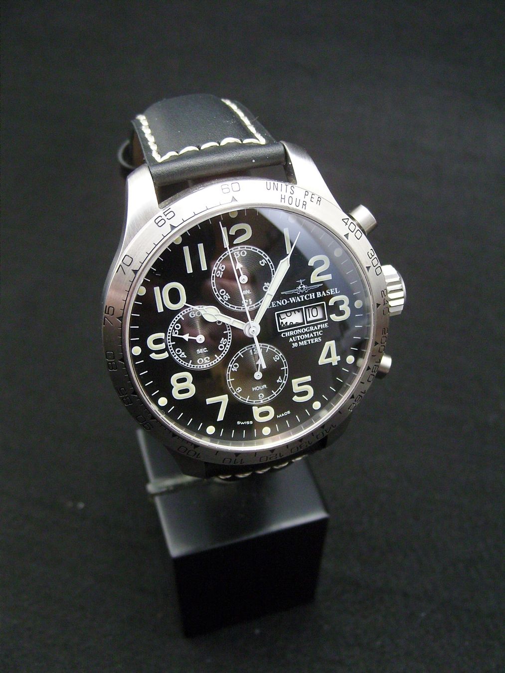 Zeno Orologi: Neuer Oversized Pilot Tachymeter Chrono Day-Date/ Automatik – Nuovo e nell'imballaggio originale da Mels venduto da niezie2002 8