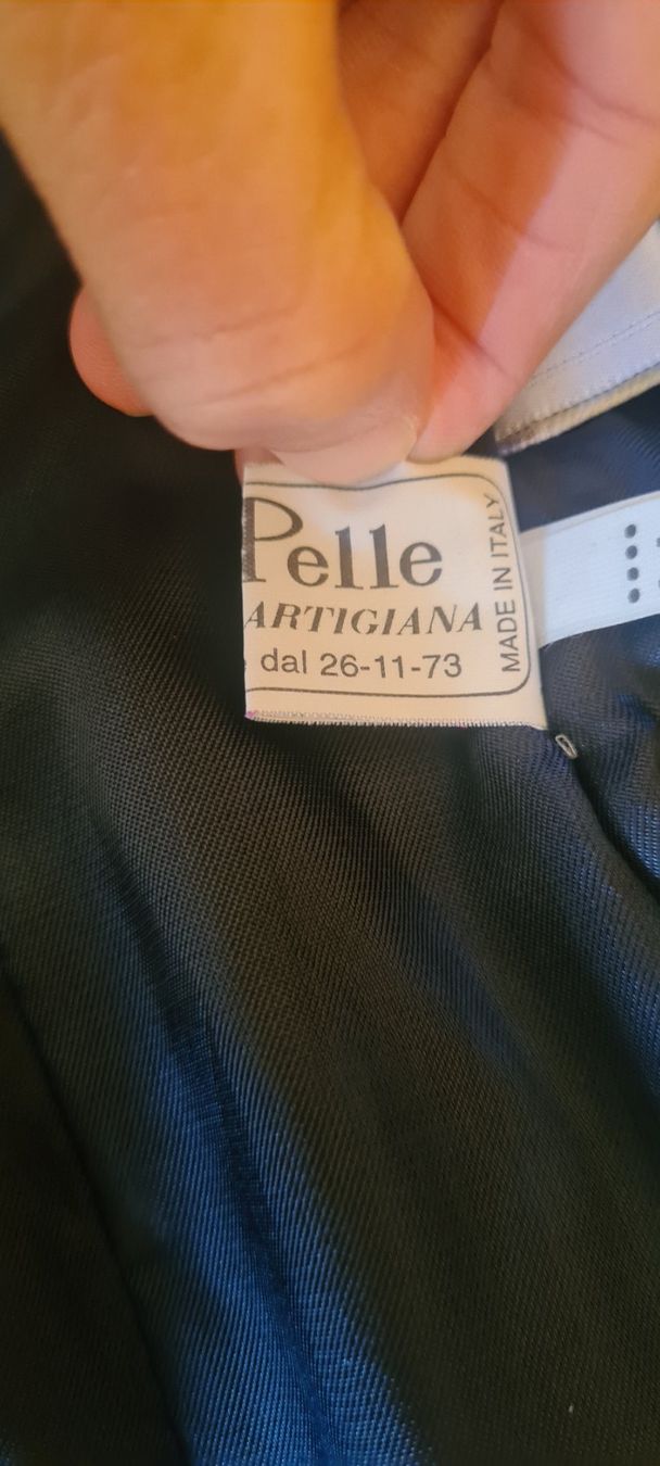 Cappotti: Enrico Coveri Ledermantel Handmade – Usato da Allschwil venduto da Virgo 8