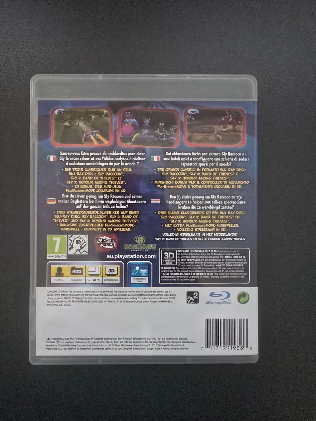 Sony Jeux: The Sly Trilogy Classics HD für PS3 – D'occasion à Chur par 1996hiphop 1