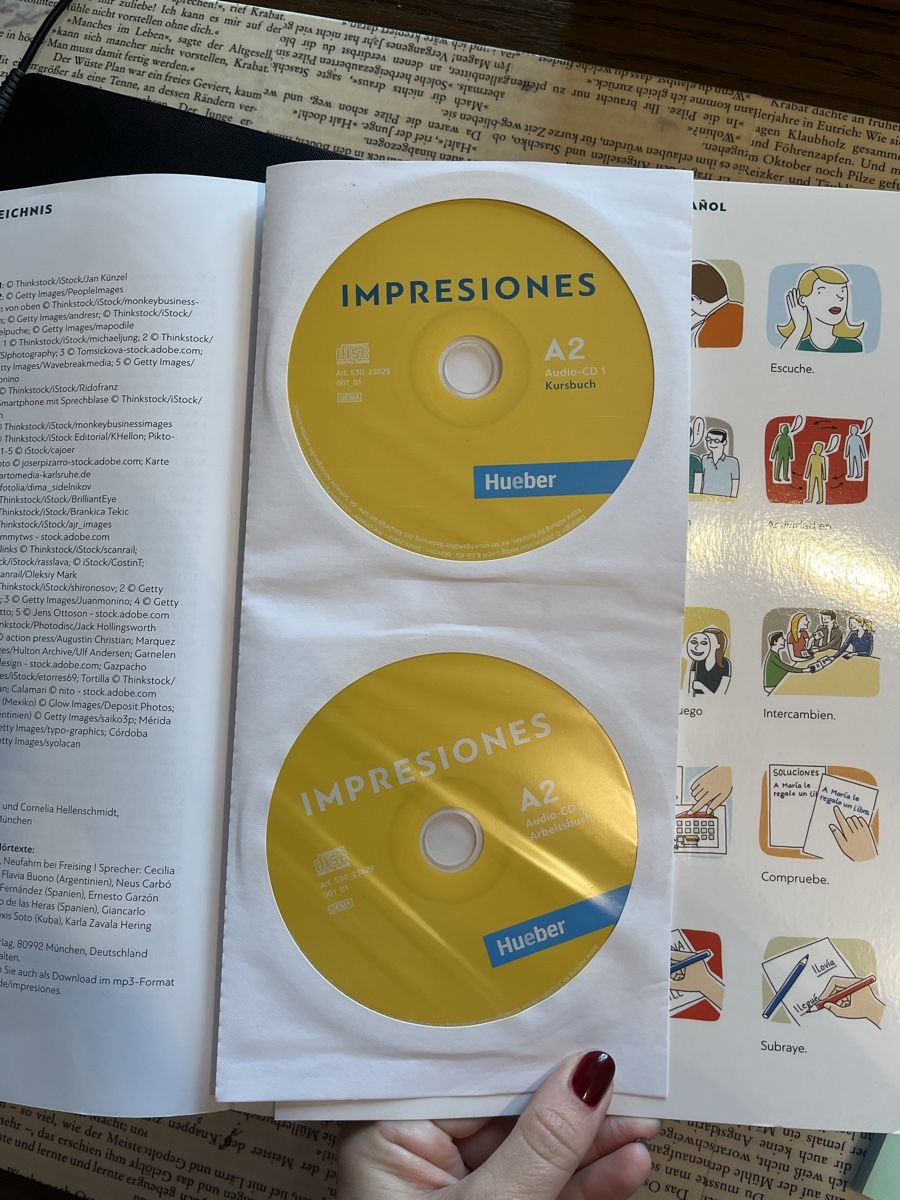 Libri: Impresiones A2 Kurs- und Arbeitsbuch Spanisch – Nuovo e nell'imballaggio originale da Sarnen venduto da sab_ll66 6