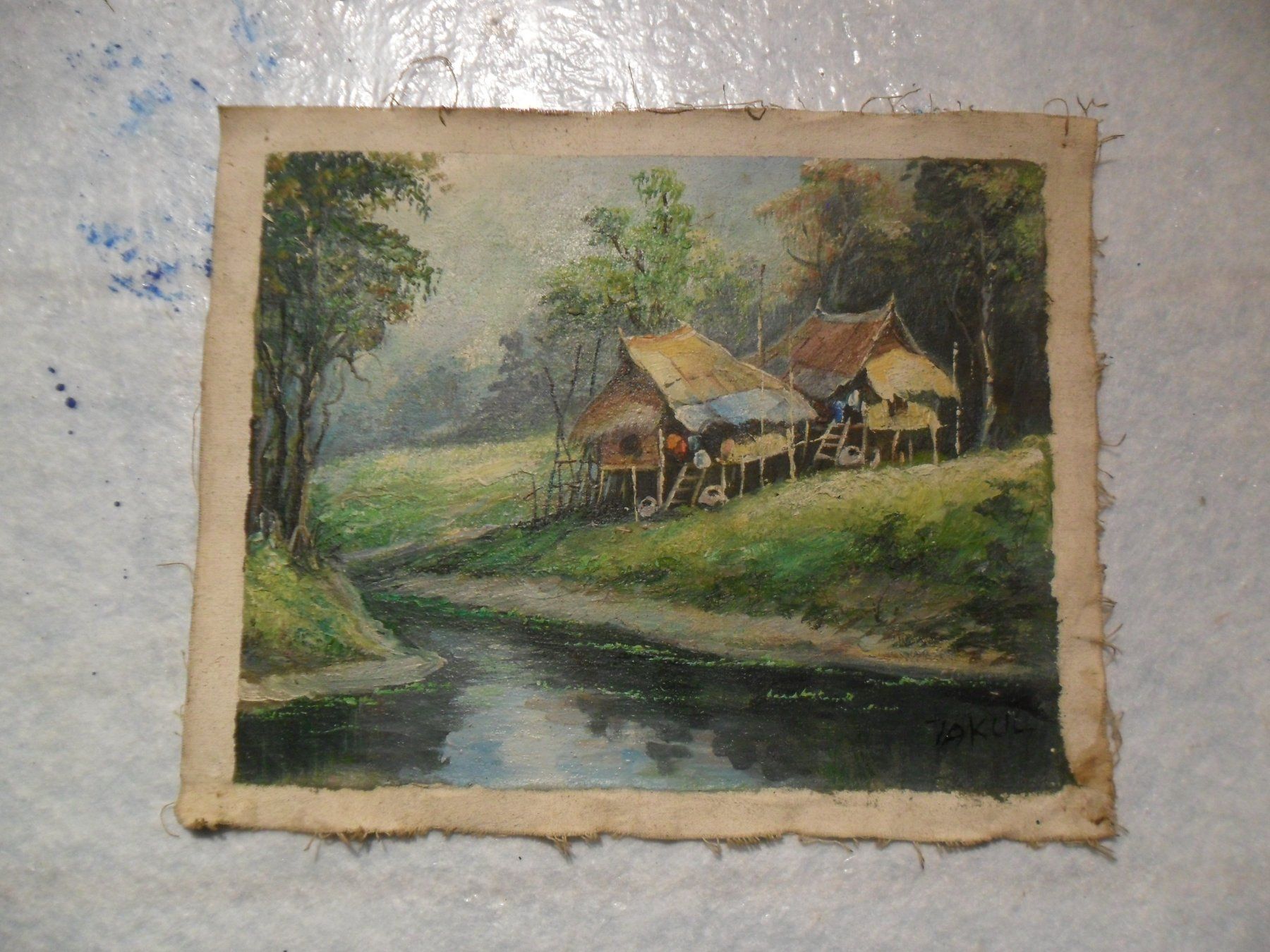 Tableaux: Ölgemälde auf Leinwand – D'occasion à Aesch BL par isc_85jd