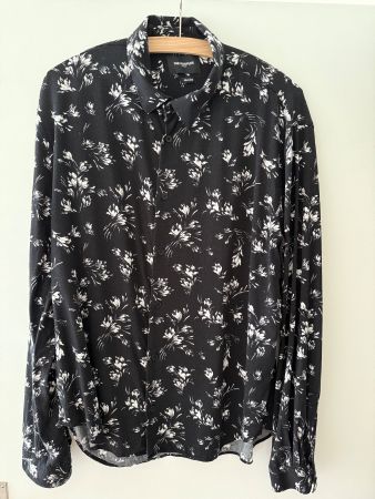 The Kooples Hemd, L (fit wie M), schwarz, perfekter Zustand