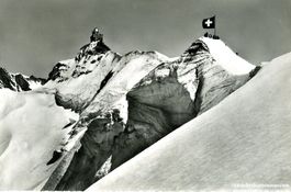Jungfraujoch + 1952 Poststempel