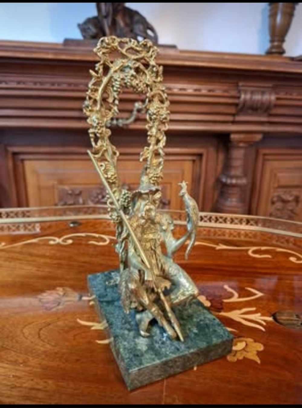 Figuren: Robinson Crusoe Figur Bronze Messing – Gebraucht aus Steffisburg von ZeitReise_