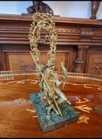 Robinson Crusoe Figur Bronze Messing