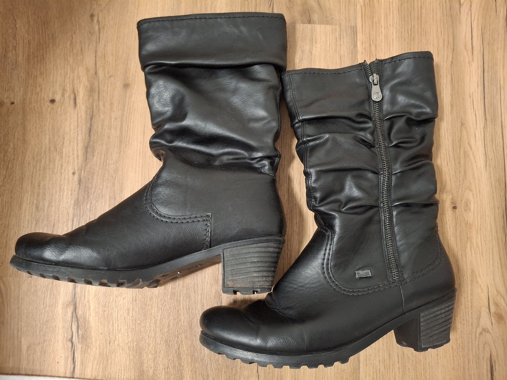 Rieker Scarpe da donna: Warme Winterstiefel von Rieker – Usato da Bäriswil BE venduto da vonys