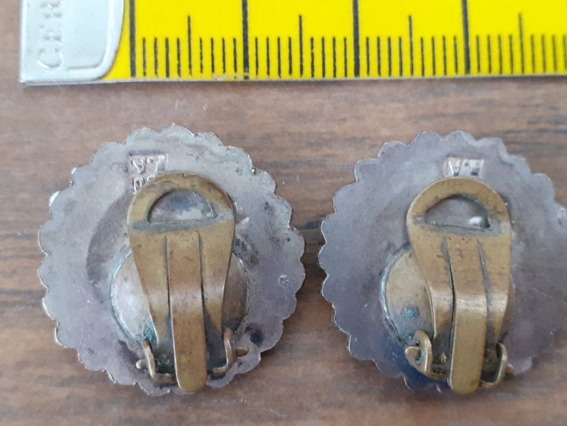 Orecchini pendenti & Orecchini a lobo: Ohrclips Vintage Silber Blaue Moschee – Usato da Mörschwil venduto da wunderkiste44 8