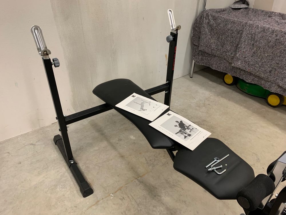 Kettler primus weight bench hot sale