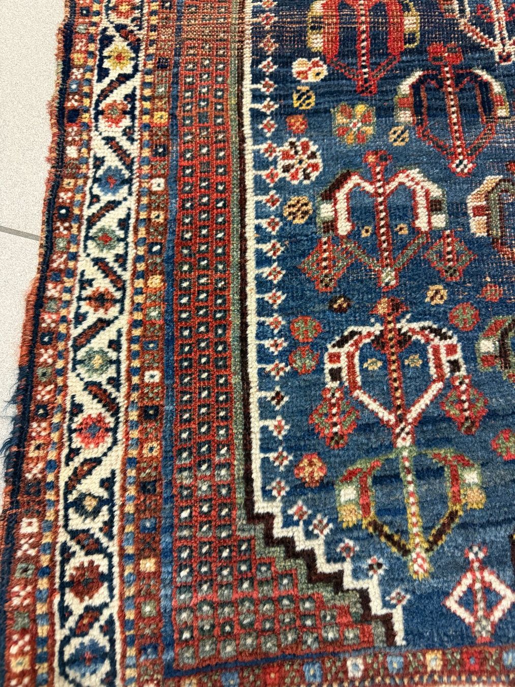 Tappeti: Khamseh antiker Teppich mit wundervollen Farben 117x80cm – Usato da Vacallo venduto da cri_229f 9