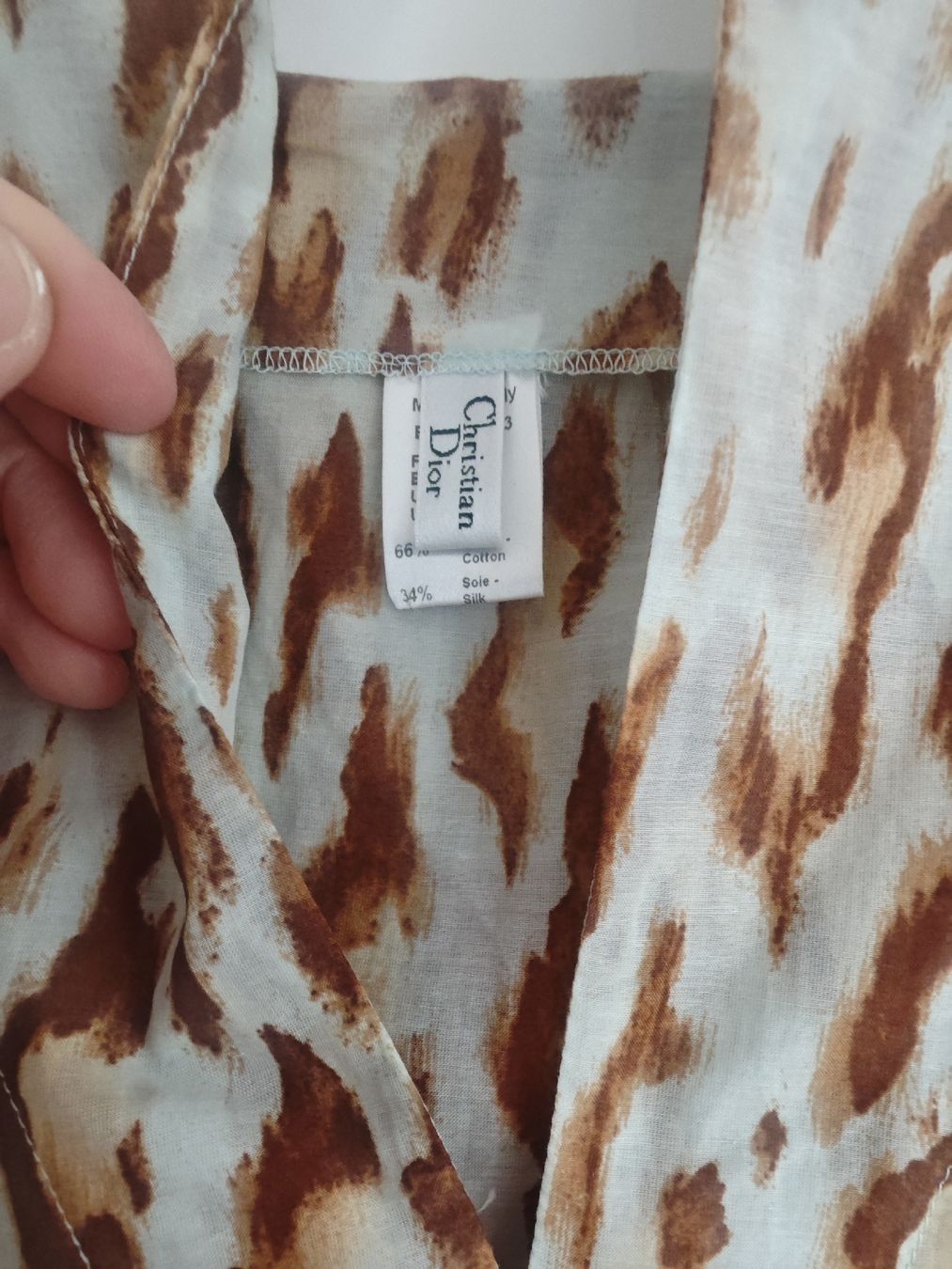 Dior Vestiti: CHRISTIAN DIOR Leo Minikleid Tunika – Usato da Erlenbach ZH venduto da nlh 8