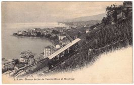 Montreux - Funiculaire/Standseilbahn Territet-Glion Variante
