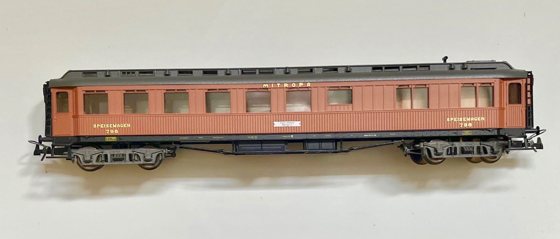 Fleischmann Modellini di ferrovie: Fleischmann 5081K Mitropa  Märklin – Usato da Bleiken venduto da hbw45