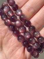 Natürliches Edelstein-Armband Lepidolith 8mm