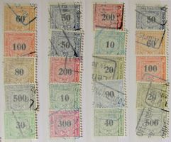 SWITZERLAND: Lot de timbres ferroviaires, O