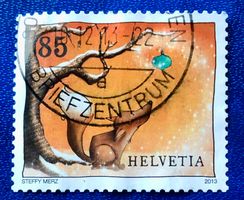 Nr.1484A FUCHS  Sondermarken Weihnachten GESTEMPELT 2013  ﻿