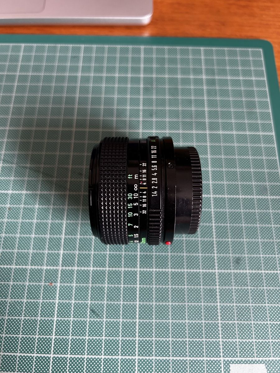 Canon Obiettivi: Objectif Canon FD 50mm 1:4. - Excellent état – Usato da Fribourg venduto da dep_78gd 3