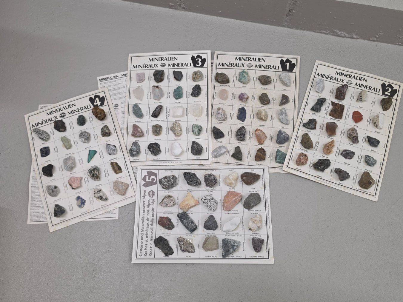 Minerali & Pietre curative: Umfassende Mineralien Sammlungsset – Usato da Steffisburg venduto da rop_5zpp