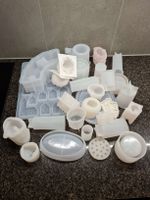 Silikonformen Set für Bastelarbeiten oder Kerzengiessen