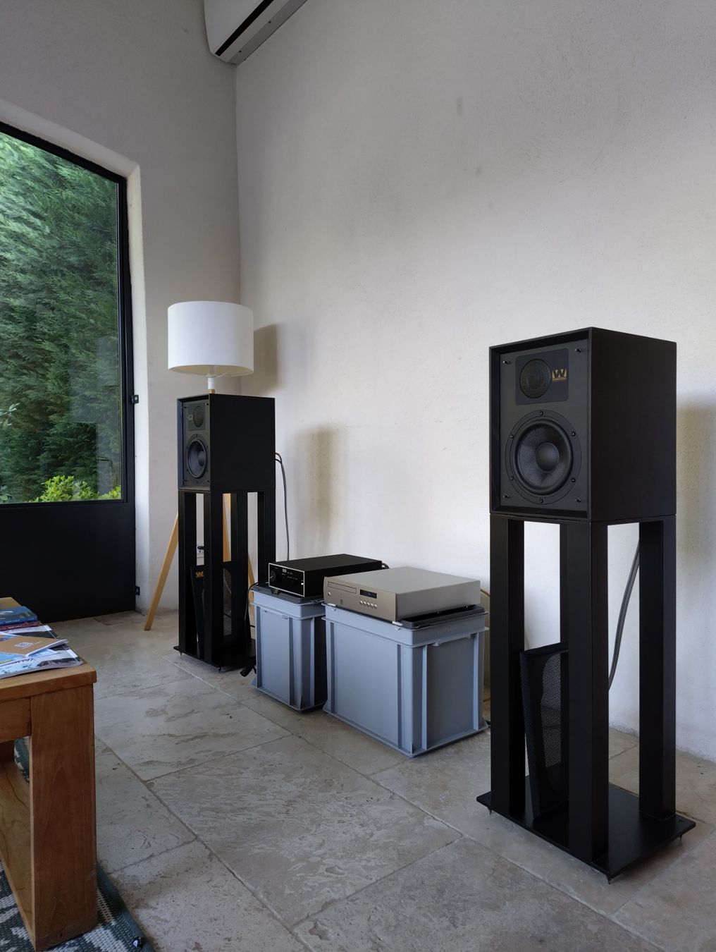 Wharfedale Casse acustiche: Lautsprecherpaar Wharfedale Denton 85 mit Stands – Usato da Arlesheim venduto da Solarmoon1881 7