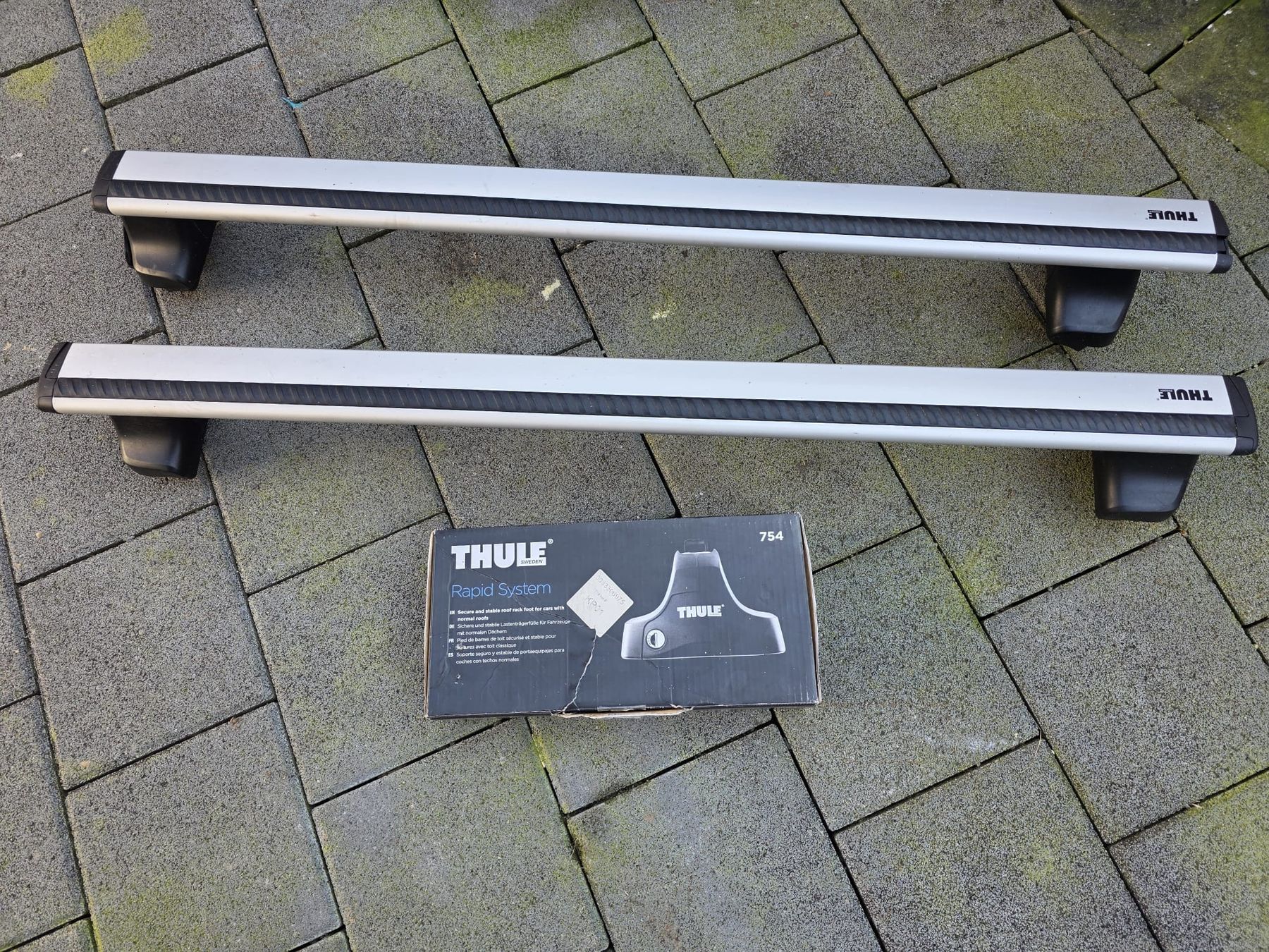 Portapacchi: Thule Rapid System 754 mit Wingbar Dachträger – Usato da Grasswil venduto da Natali.H 1