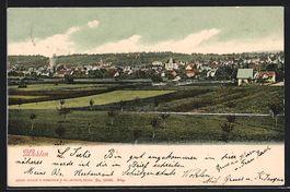 AK Wohlen, Totalansicht, 1903