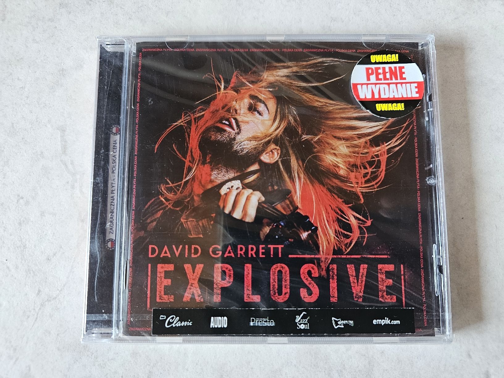 CD: David Garrett  -  Explosive / Fabrikneu – Nuovo e nell'imballaggio originale da Schneisingen venduto da backstore24