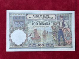 JUGOSLAVIA - 100 Dinara 1 Dezember 1929 - Vorzüglich/Superbe