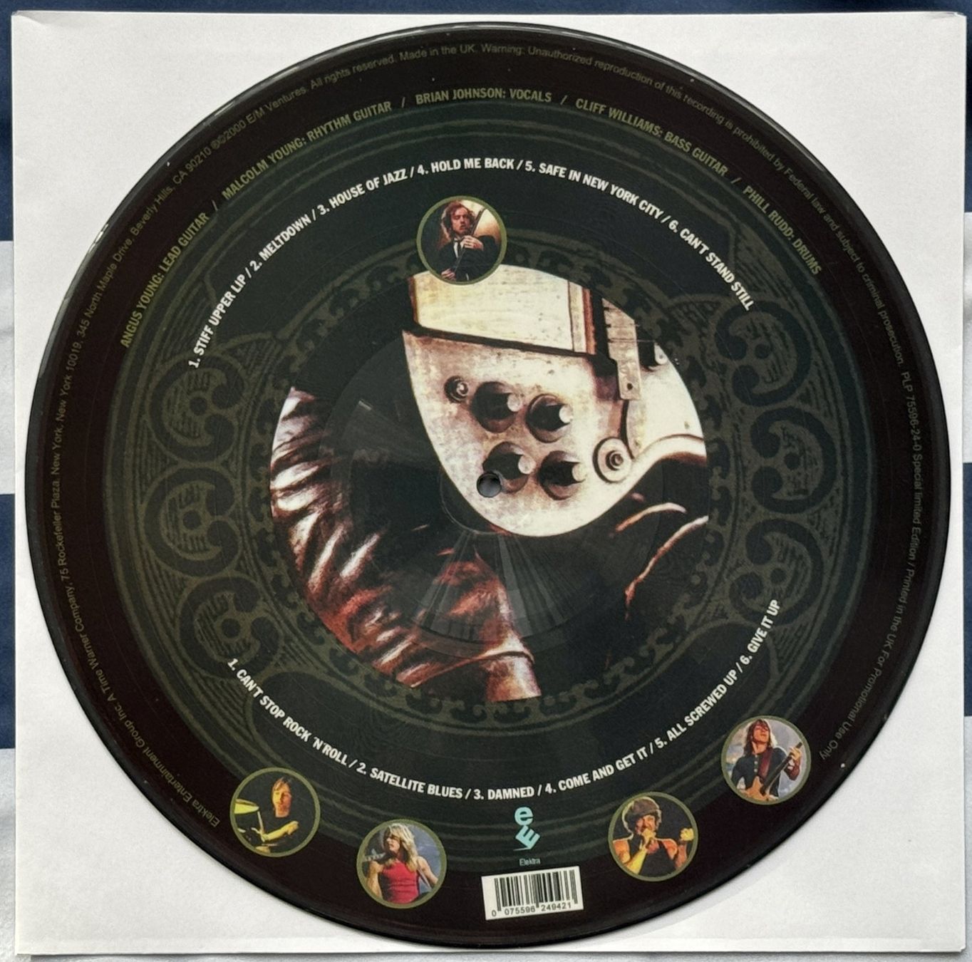 Schallplatten: AC/DC - Stiff upper lip - Picture Disc - Schallplatte – Gebraucht aus Triesen von Ot1100 1