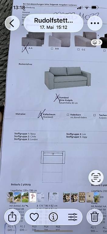 Sofas: Bettsofa – Neuf (Voir description) à Rudolfstetten par London70 3