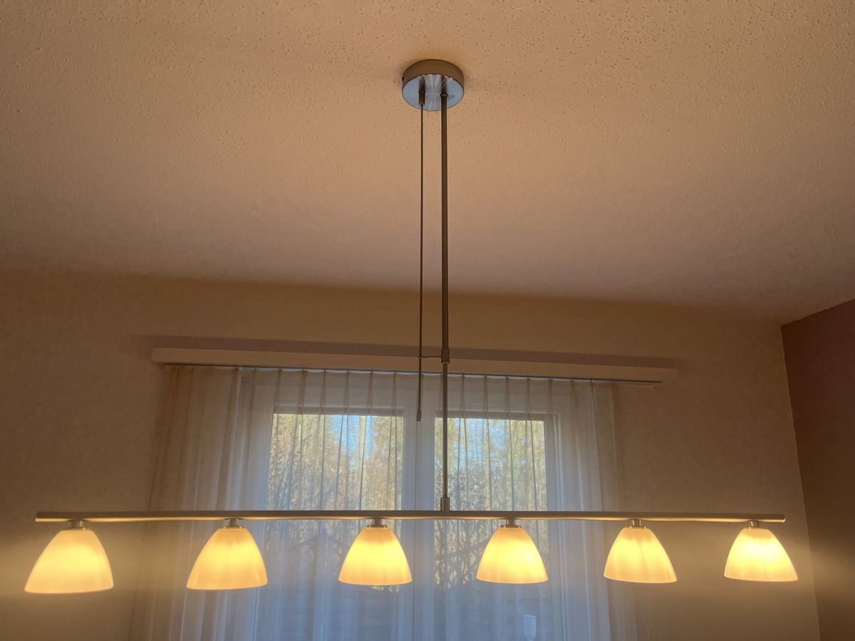 Lampade: Gut erhaltene Lampe mit 6 Strahler dimmbar! – Usato da Rikon im Tösstal venduto da stupsi99
